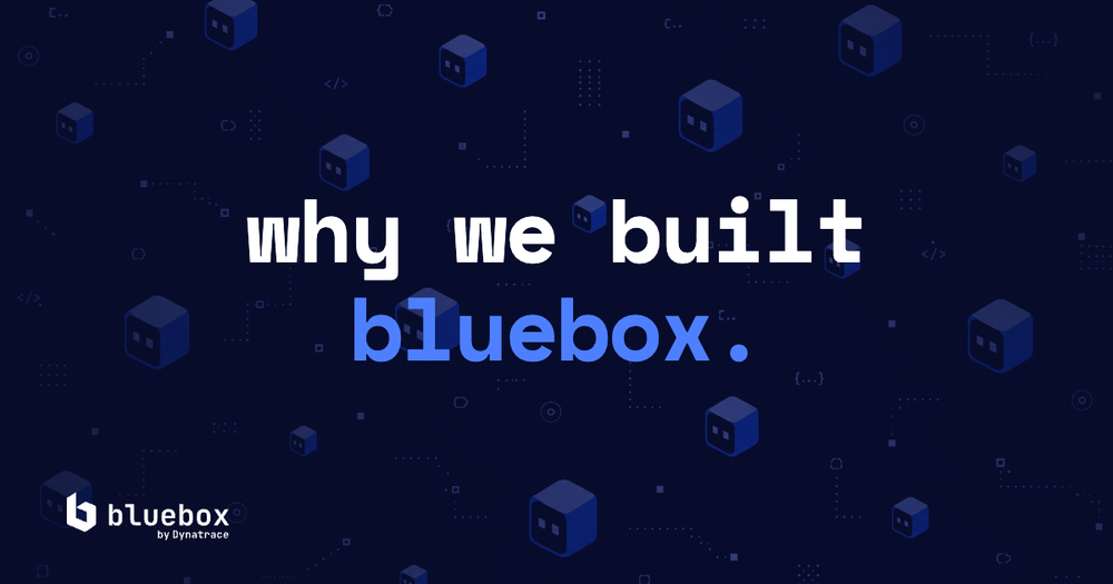Why we built Bluebox